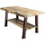 Lima Coffee Table with Shelf & Copper Creek Legs - Clear Lacquer