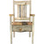 Lima Live Edge 32 Inch Dining Side Chair - Clear Lacquer