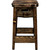 Lima 30 Inch Backless Barstool - Jacobean Stain
