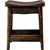 Lima Counter Height Saddle Barstool - Jacobean Stain