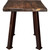 Lima Live Edge End Table with Provincial Stain - Copper Creek Legs
