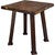 Lima Live Edge End Table with Provincial Stain - Copper Creek Legs