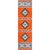 Hacienda Peach Rug - 2 x 7