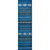 Mexicali Blue Rug - 2 x 7