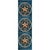 Lonestar Ranch Denim Blue Rug - 2 x 7