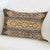 Tribal Stripes Oblong Accent Pillow - Black