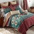 Mojave Turquoise & Rust Quilt Bedding Collection