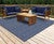 Taos Denim Indoor/Outdoor Rug - 8 Ft. Square