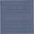 Taos Denim Indoor/Outdoor Rug - 8 Ft. Square