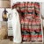 Black Stallion Plush Throw