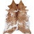 Light Brindle Cowhide Rug - Large