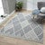 Smoke Diamonds Rug - 10 x 13