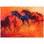 Golden Hour Horses Accent Rug
