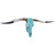 Authentic Longhorn Skull with Turquoise Stone - Gray Grout