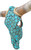 Authentic Longhorn Skull with Turquoise Stone - Brown Grout