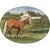 Horse Farm Oval Platter