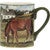 Horse Farm Mugs - Set of 4