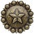 Round Star Clavos