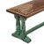 Turquoise Creek Tooled Leather Bench