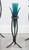 Stillwater Floor Vase w/ Turquoise Glass - Small