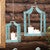 Mission Canopy Turquoise Candle Lanterns - Set of 2 - OVERSTOCK