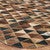 Cowhide Mosaic Rug - Brown - 9 x 13