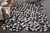 Cowhide Mosaic Rug - Black - 7 x 10