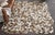 Cowhide Mosaic Rug - Multi Brown - 7 x 10