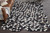 Cowhide Mosaic Rug - Black - 8 x 12