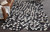 Cowhide Mosaic Rug - Black - 9 x 13