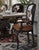 Cowhide Accent Dining Chair w/Arms