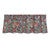 Floral Paisley Teal Reversible Valance