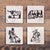 Rustic Ranch Coasters