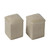 Savannah Ceramic Salt & Pepper Shakers - Taupe