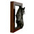 Left Facing Black Horse Head Wall Sculpture