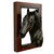 Left Facing Black Horse Head Wall Sculpture