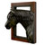 Left Facing Black Horse Head Wall Sculpture