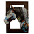 Apache Blue Eyed Horse Wall Sculpture