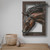 Grazing Left Facing Horse Wall Sculpture