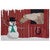Curious Farm Snowman Indoor/Outdoor Rug - 2 x 3