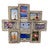 Vintage Driftwood 9-Photo Wall Frame