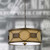 Desert Round Burlap Semi-Flush Fixture