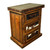 Brindle Leather Nightstand