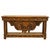 Cowhide Saddlehorn Console