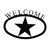 Lone Star Metal Welcome Sign - Small
