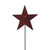 Rustic Star Garden Stake