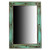 Turquoise Barnwood Mirror