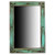 Turquoise Rustic Four Nail Mirror