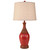 Crimson Aged Table Lamp