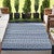 Avandaro Blue Indoor/Outdoor Utility Mat - 5 x 7